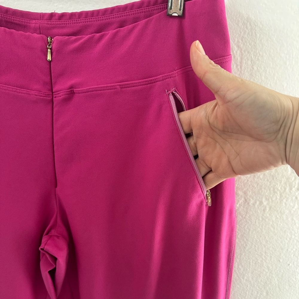 Nike Dri-Fit Women’s Athletic Pants Size 6 – Hot Pink Magenta, Zip Ankle,Pocket - Picture 15 of 15